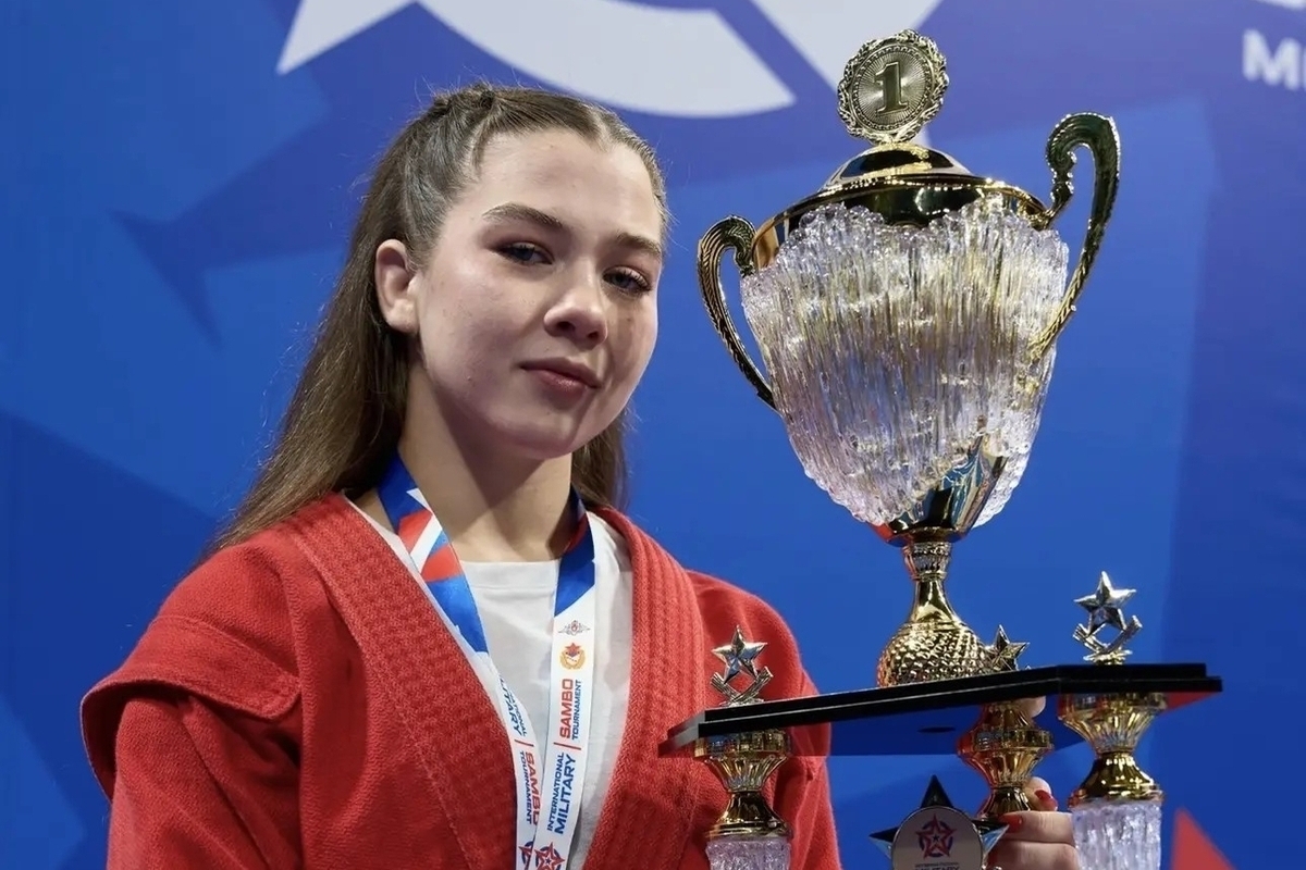 Пензенская самбистка Софья Солуянова выиграла международный турнир в Москве