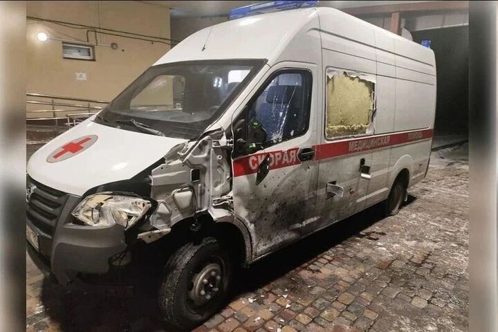 ВСУ ударили по карете скорой помощи в запорожской Васильевке