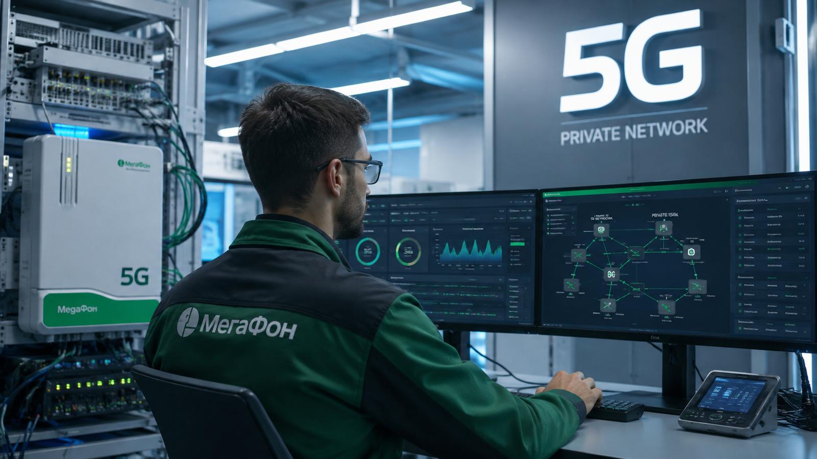 ?МегаФон» протестировал первую частную сеть 5G на отечественном оборудовании