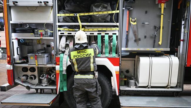 В Севастополе 133 человека эвакуировали из-за пожара после атаки дрона