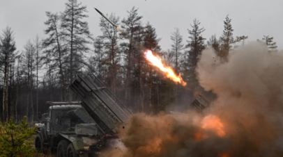 РСЗО «Град» поразила позиции и скопление боевиков ВСУ в Харьковской области