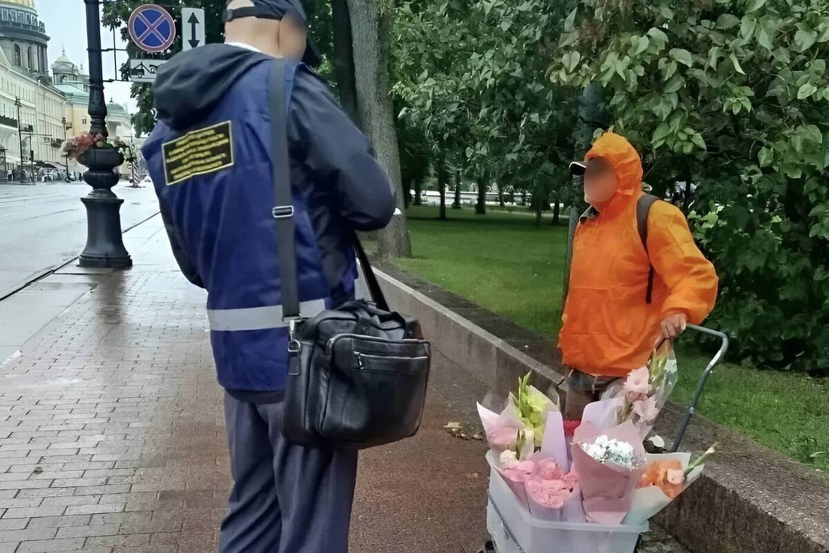 В Петербурге в ходе рейда по уличным прилавкам выявили более 30 нарушений торговли