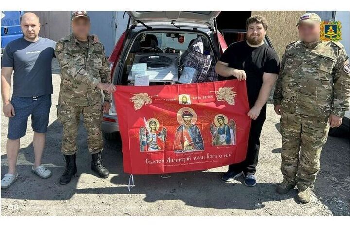 Брянская епархия поддержала добровольцев отряда «БАРС-Брянск»