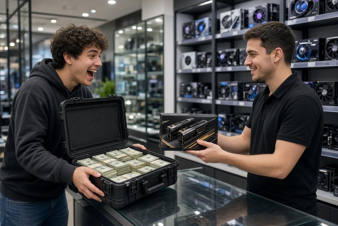 128 ГБ памяти DDR5 теперь стоят безумные $3400