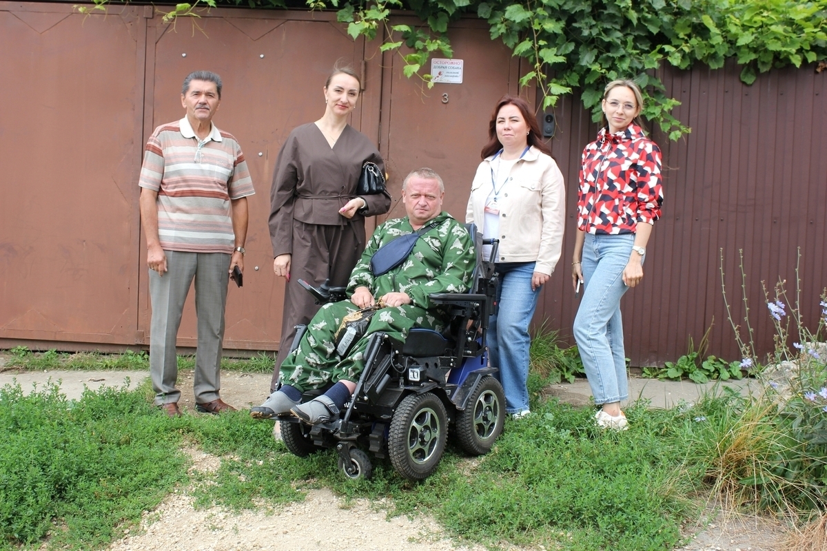 Ветерану СВО из Мценского района адаптировали жилое помещение