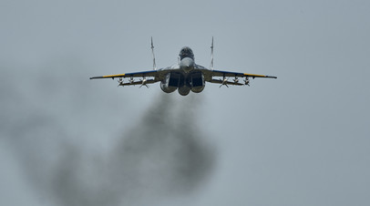ВКС России сбили самолёт МиГ-29 воздушных сил Украины