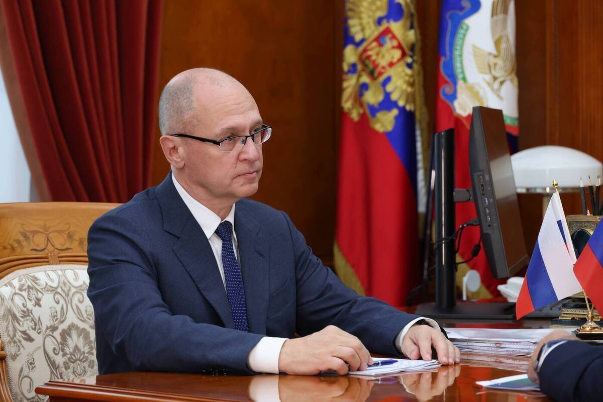 Щукин и Кириенко обсудили развитие Дагестана