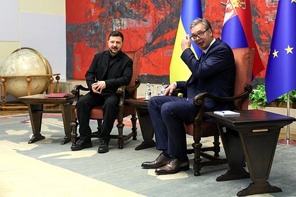 Приезд Зеленского в Сербию назвали угрозой для карьеры Вучича