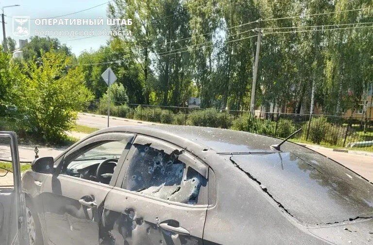 ВСУ атаковали автомобиль в белгородском селе Отрадное