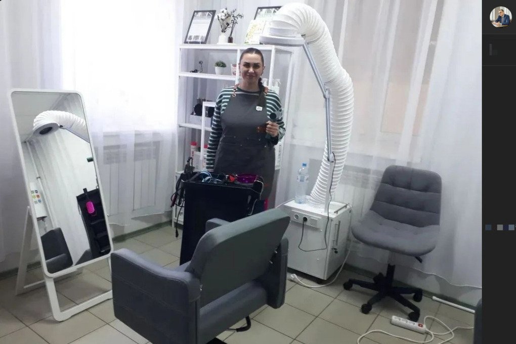 В Яковлевском округе открылся парикмахерский салон по соцконтракту