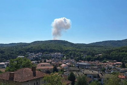 На военном заводе в Болгарии произошел мощный взрыв