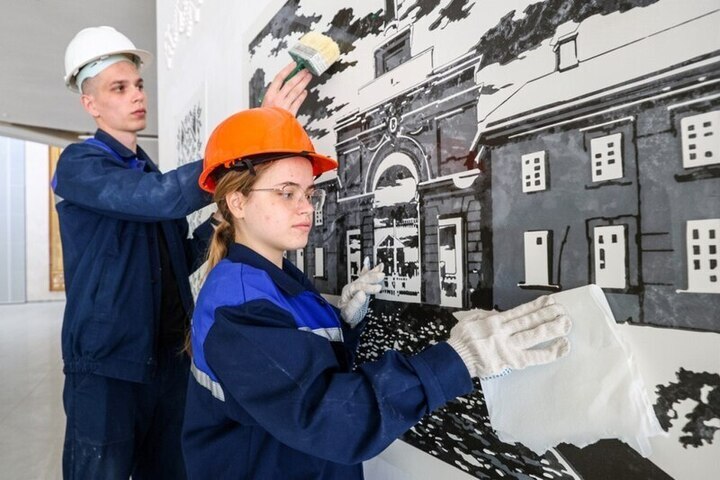 Пензенский студотряд «58 регион» третий год подряд работает на Всебелорусской молодежной стройке