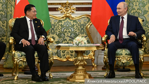 Путин заявил о перспективах поставок российского СПГ в Мьянму