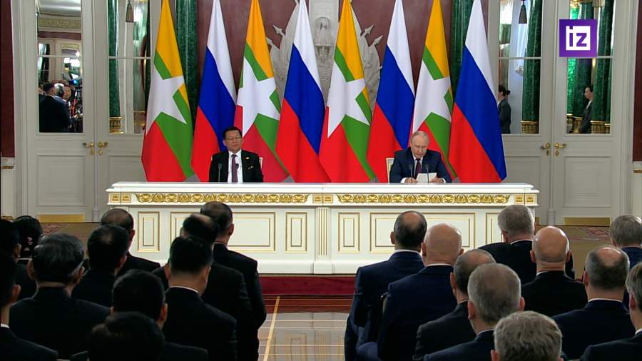 Путин об интересе Мьянмы к русскому языку