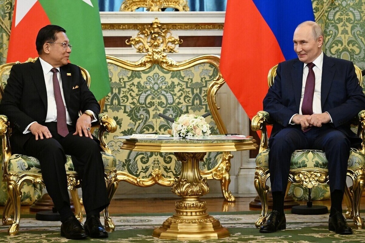 Лидеры России и Мьянмы обсудили поставки российского СПГ