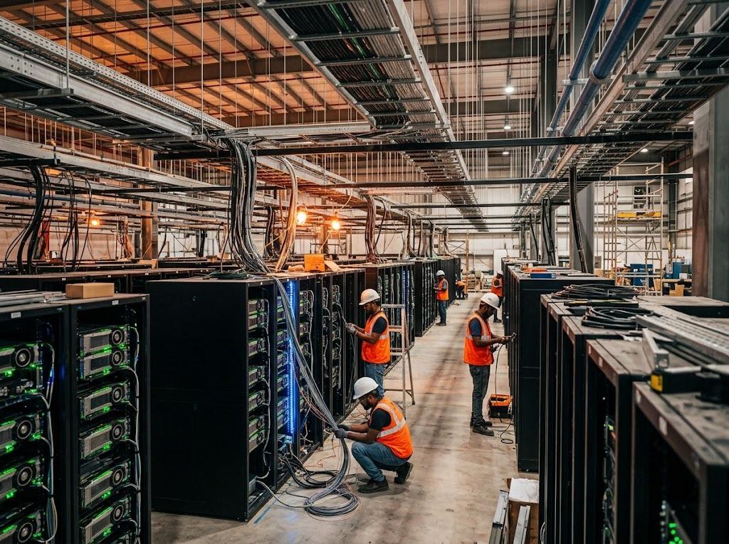 Индия строит гигантский кластер из 10 000 Nvidia B300 мощностью в сотни мегаватт для американской компании
