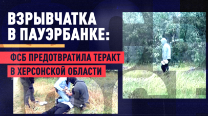 В Херсонской области ФСБ задержала россиянина, планировавшего теракт по заданию Украины