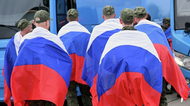 Россия вернула 103 военных из украинского плена
