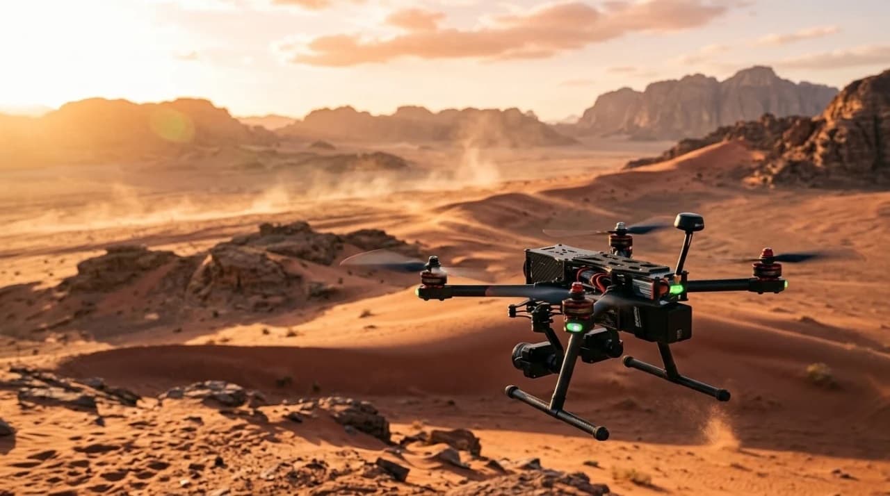 Российские беспилотники помогали искать золото в Саудовской Аравии