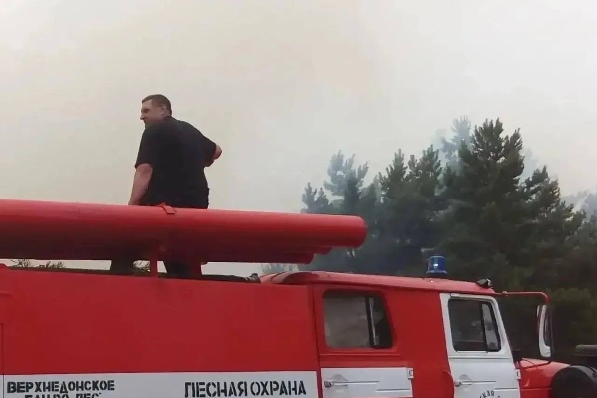 Масштабный лесной пожар в Ростовской области потушили после трехдневной борьбы