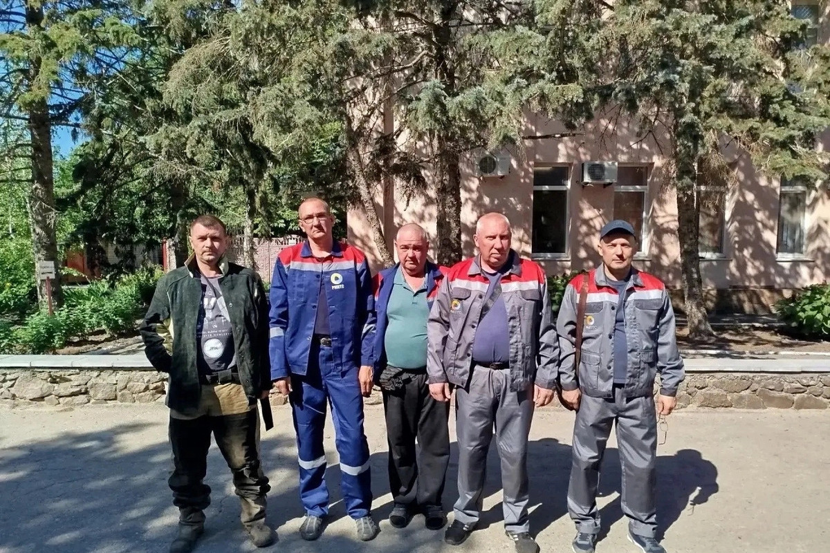 Специалисты рязанских теплосетей вернулись из Херсонской области