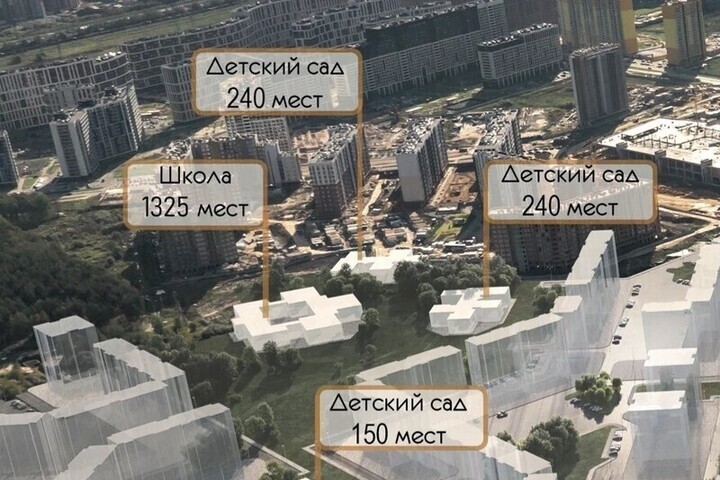 Для жителей нового квартала в Мурино построят школу на 1325 мест