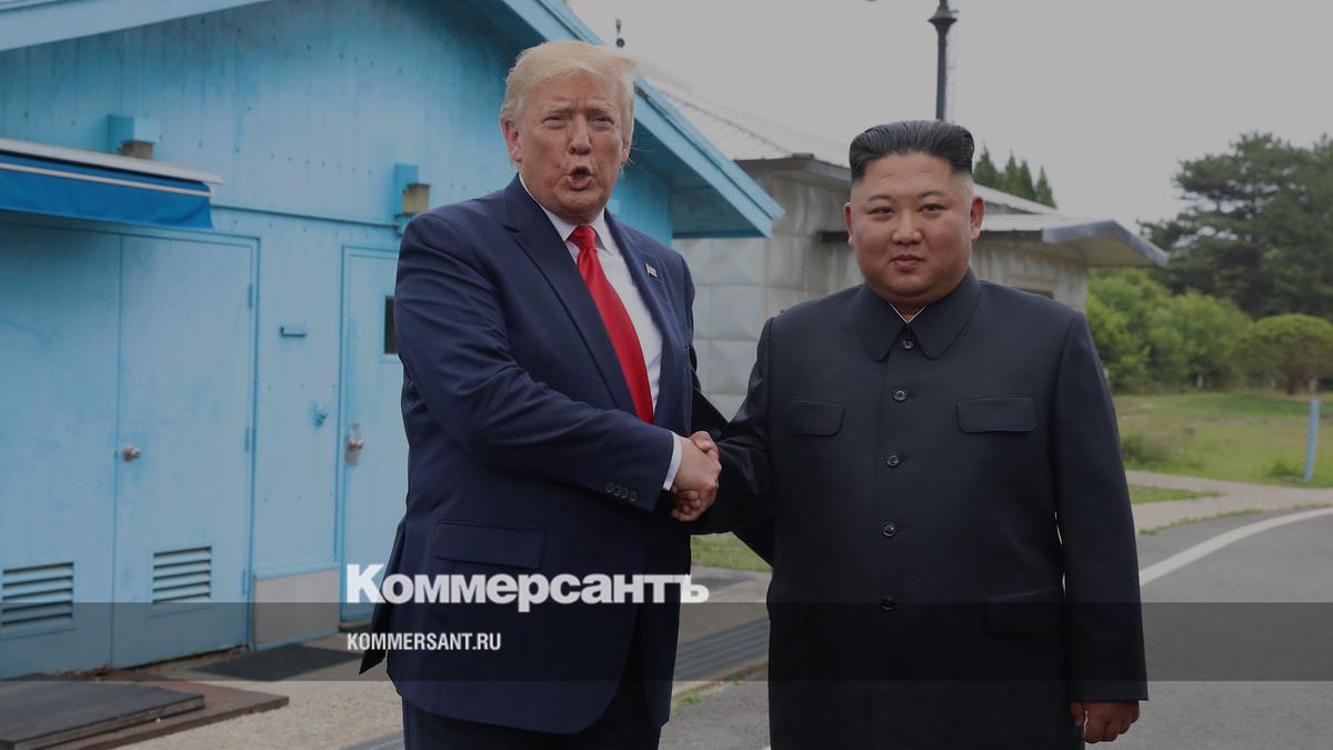 Трамп сообщил о планах встретиться с Ким Чен Ыном