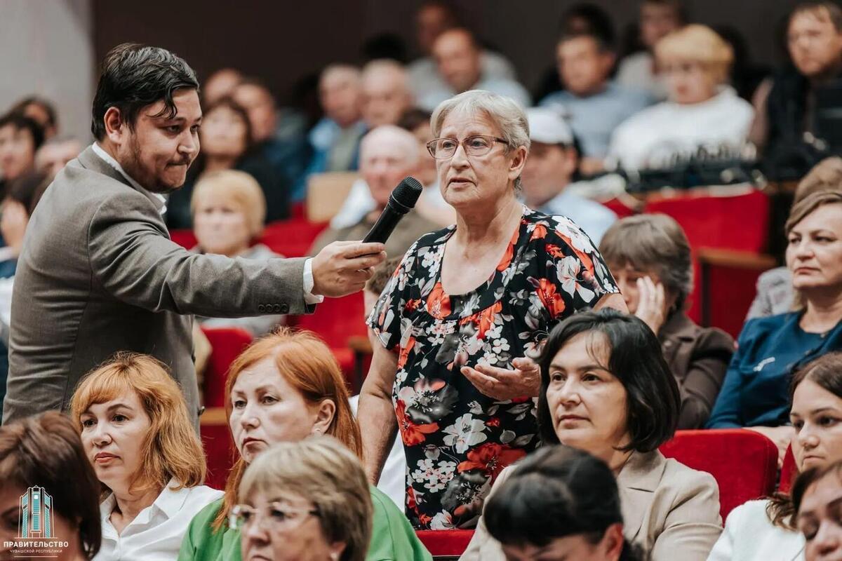 В Шемуршинском округе состоялась встреча в рамках проекта «Открытый разговор»