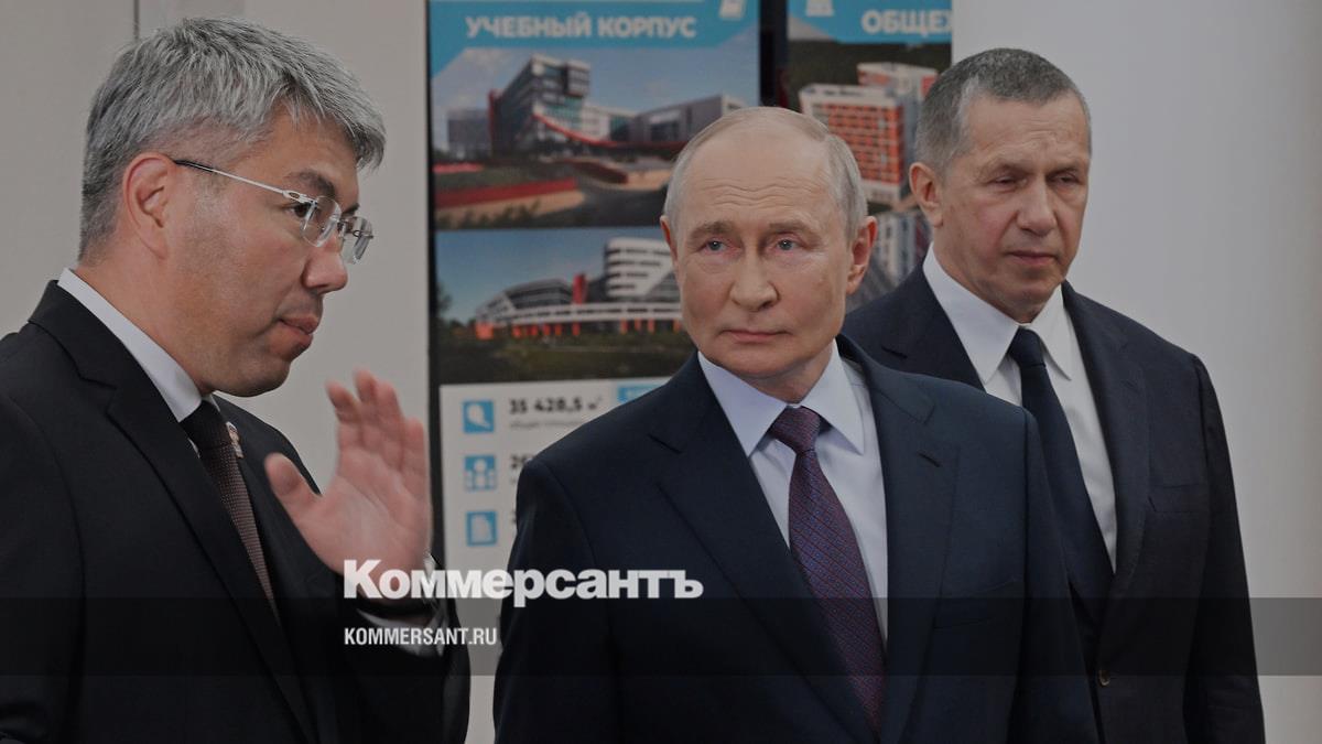 Путин встретился с главой Бурятии