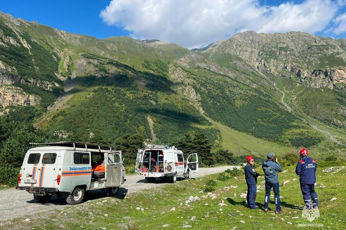 Появились подробности гибели человека в горах Кабардино-Балкарии