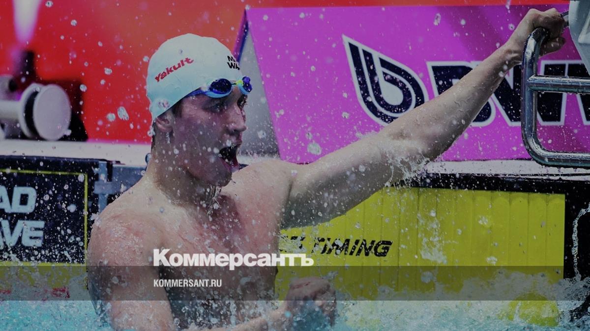 Егор Корнев установил рекорд ЧЕ на дистанции 50 м баттерфляем
