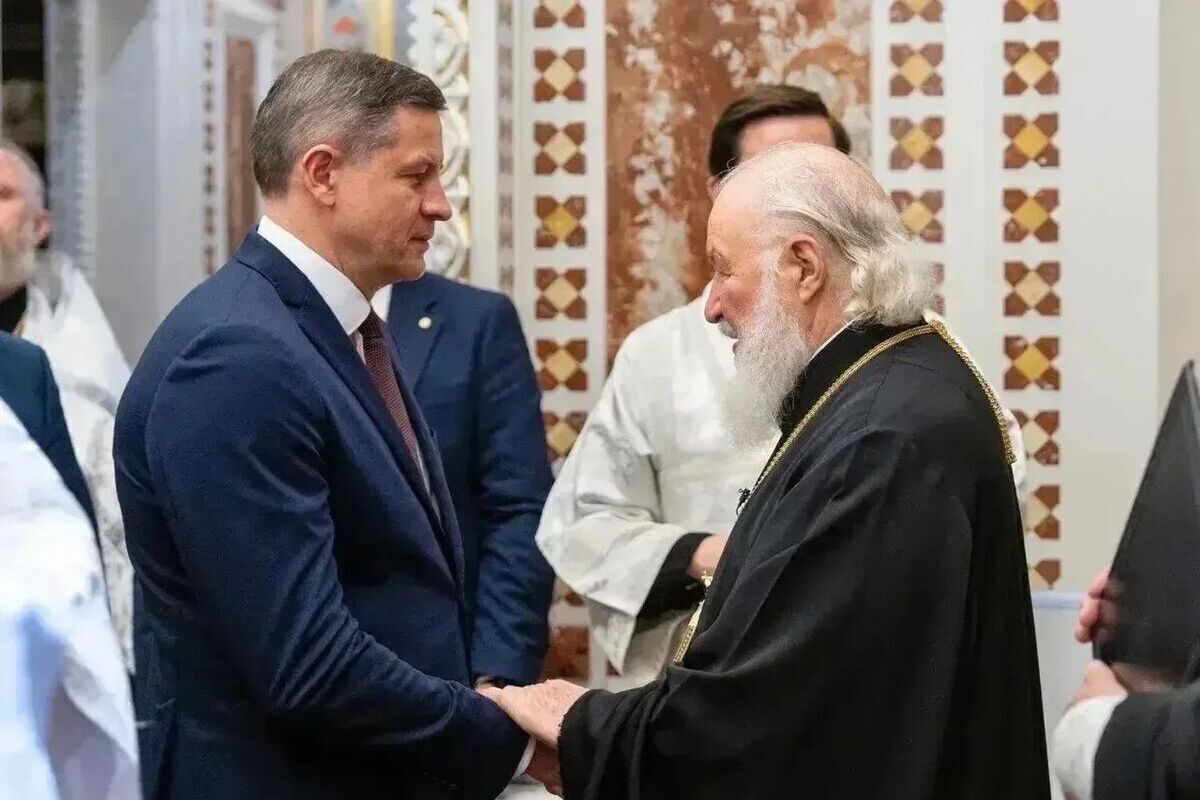 Егор Ковальчук в праздник Преображения Господня получил благословение Патриарха