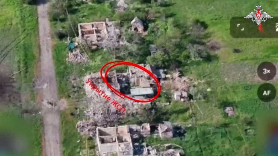 Кадры освобождения Николайполья в ДНР