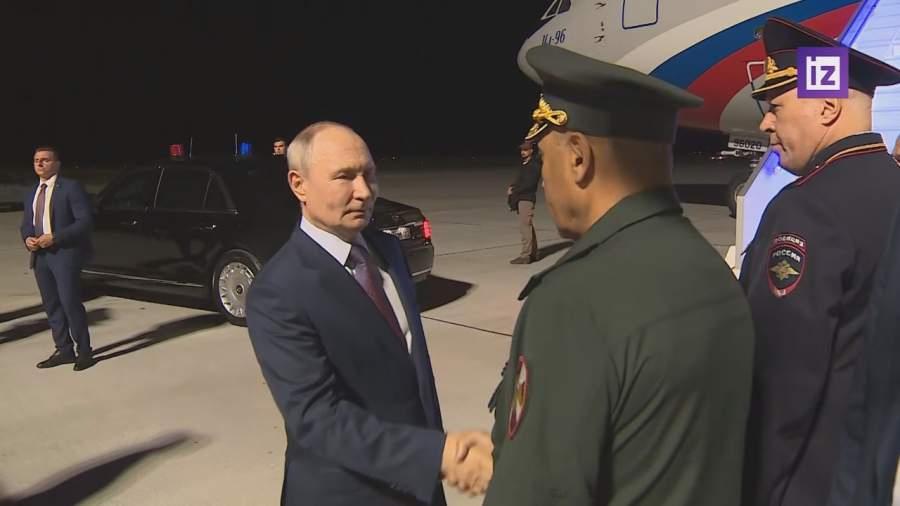 Путин прибыл в Новосибирск