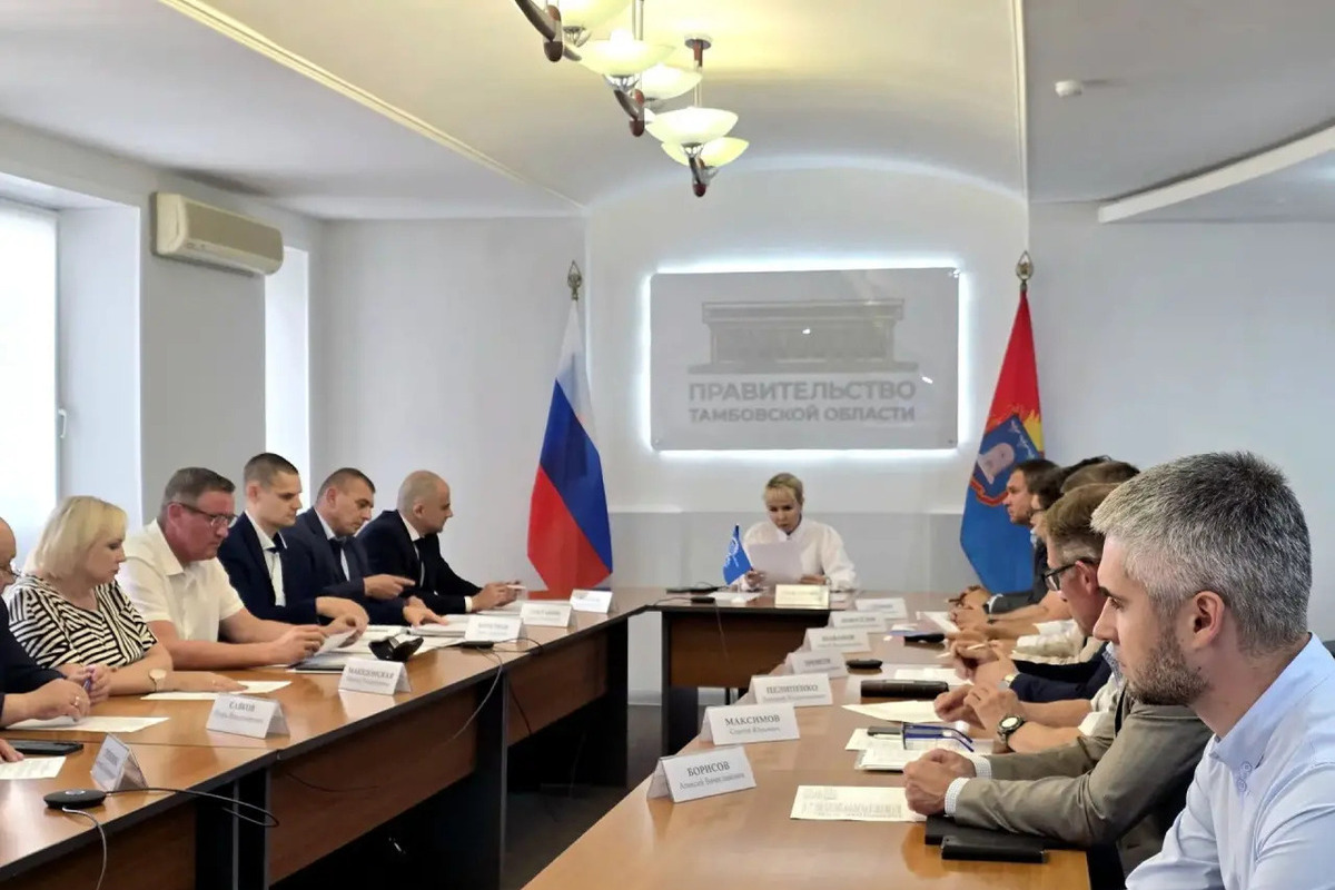 В правительстве Тамбовской области обсудили развитие промышленной кооперации