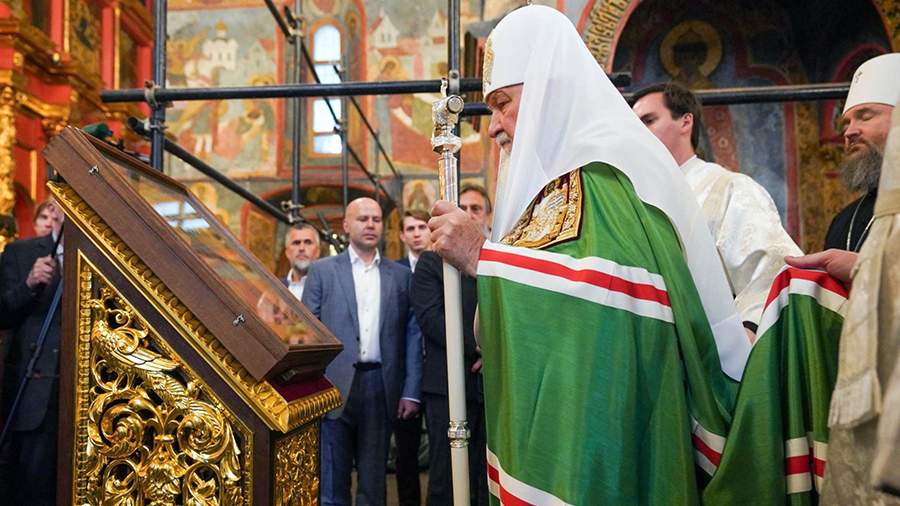 Путин рассказал о разговоре с патриархом Кириллом о мощах Дмитрия Донского