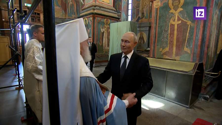 Путин о беседе с Патриархом Кириллом по поводу мощей Дмитрия Донского