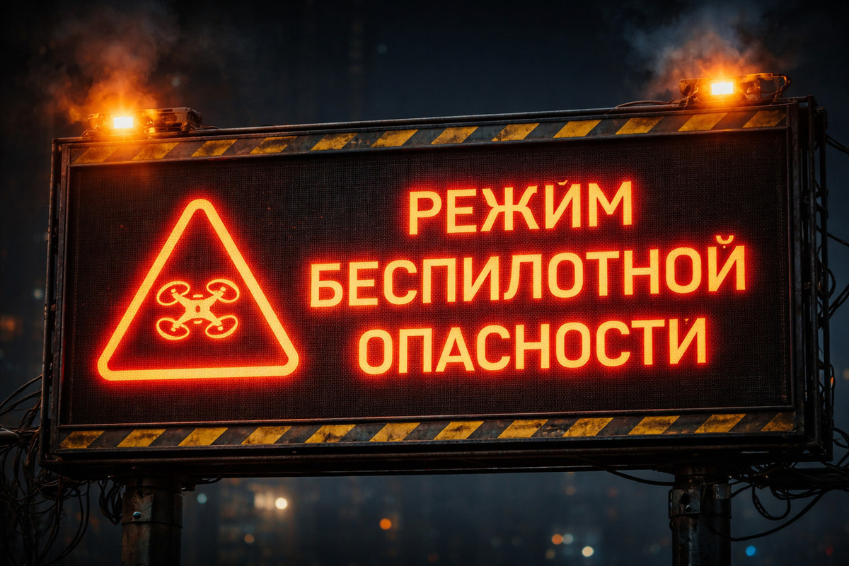 В Республике Башкортостан введен режим беспилотной опасности