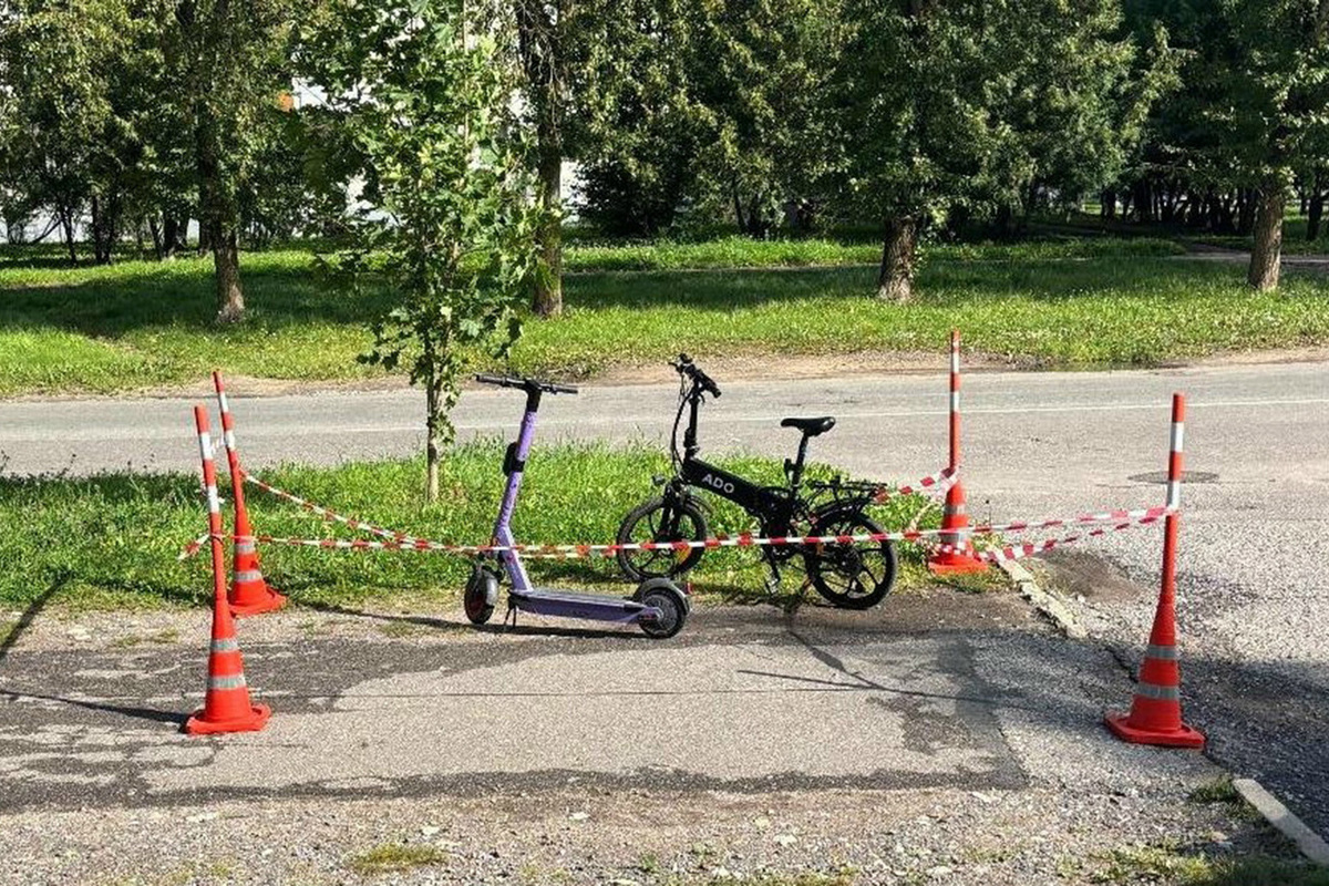 В Великом Новгороде водитель электровелосипеда сбил 82-летнюю женщину-пешехода
