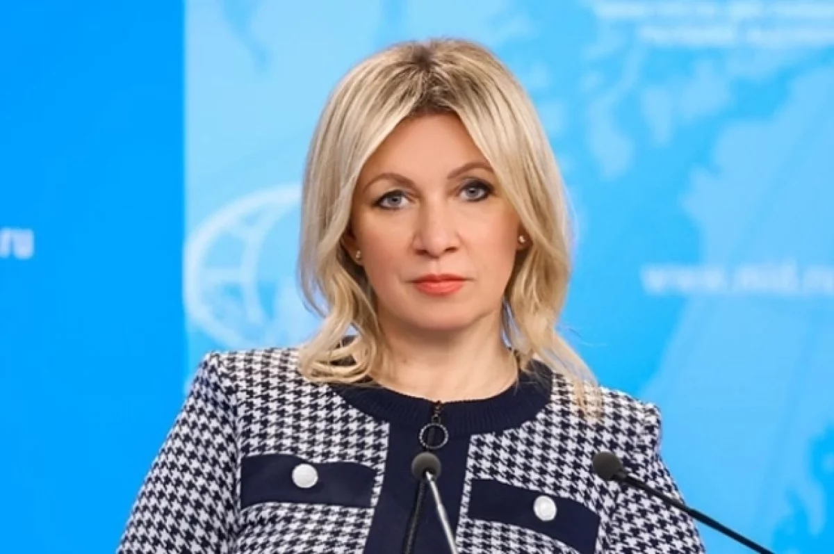 Захарова высмеяла санкции Зеленского против создателей «Маши и Медведя»