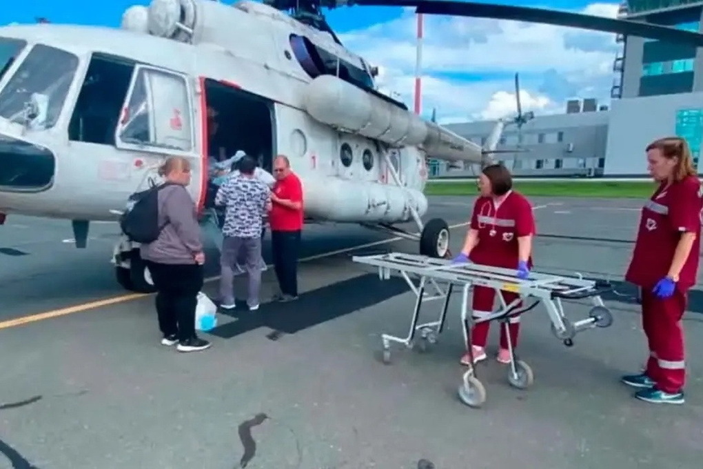 Вологодская санавиация доставила в Нижний Новгород ребенка с серьезными ожогами