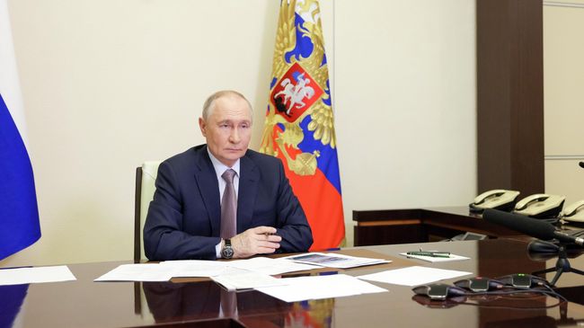 Путин обсудил с Совбезом вопросы общего военно-политического характера