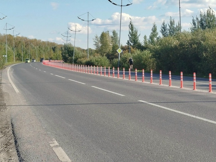 На опасном отрезке улицы Уездной в Тюмени ввели новую схему движения