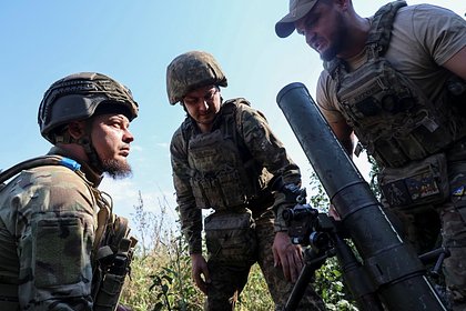 В России оценили число иностранных наемников в ВСУ