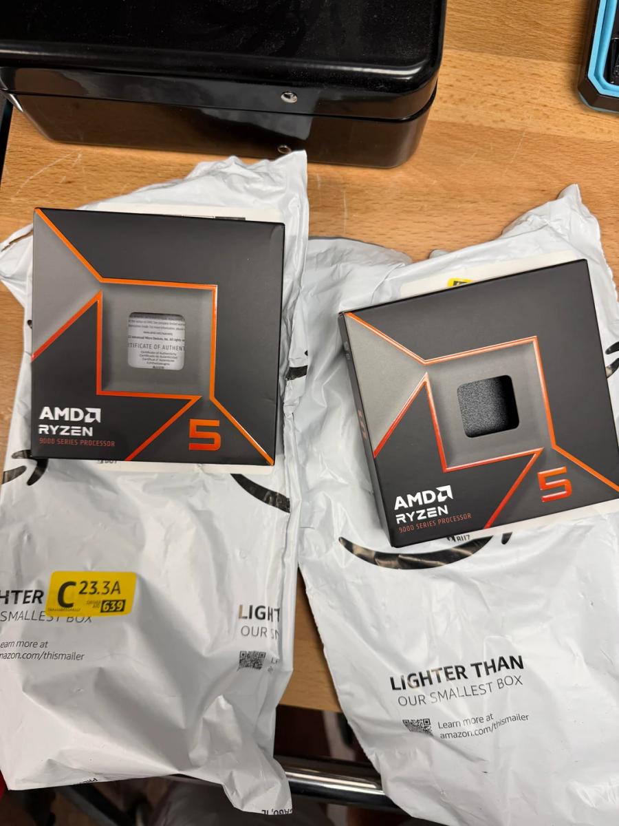 Где процессоры? Магазин заказал два Ryzen 5 9600X и не получил ни одного