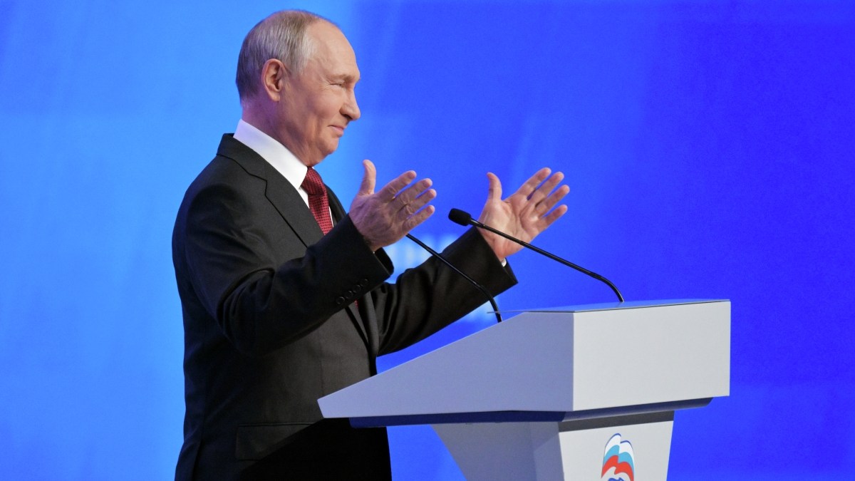 Путин пожелал "Единой России" удачи на выборах