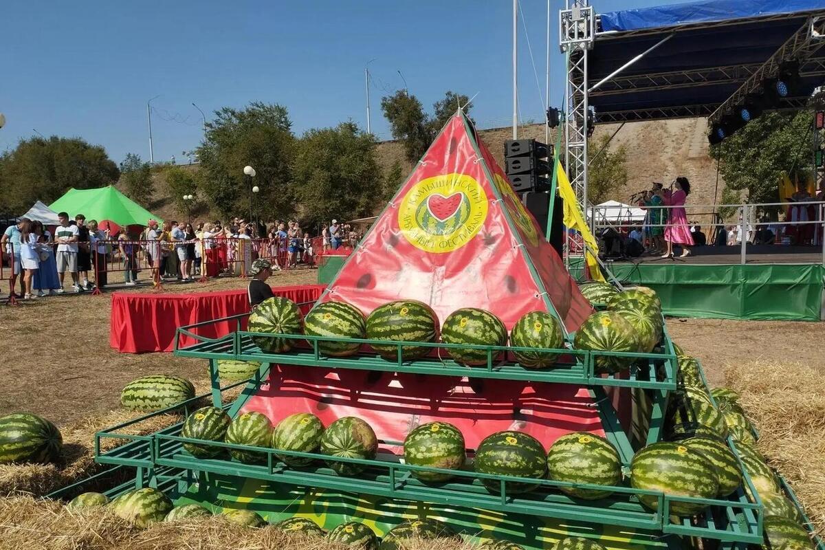 В Волгоградской области с размахом проходит XVIII Камышинский арбузный фестиваль