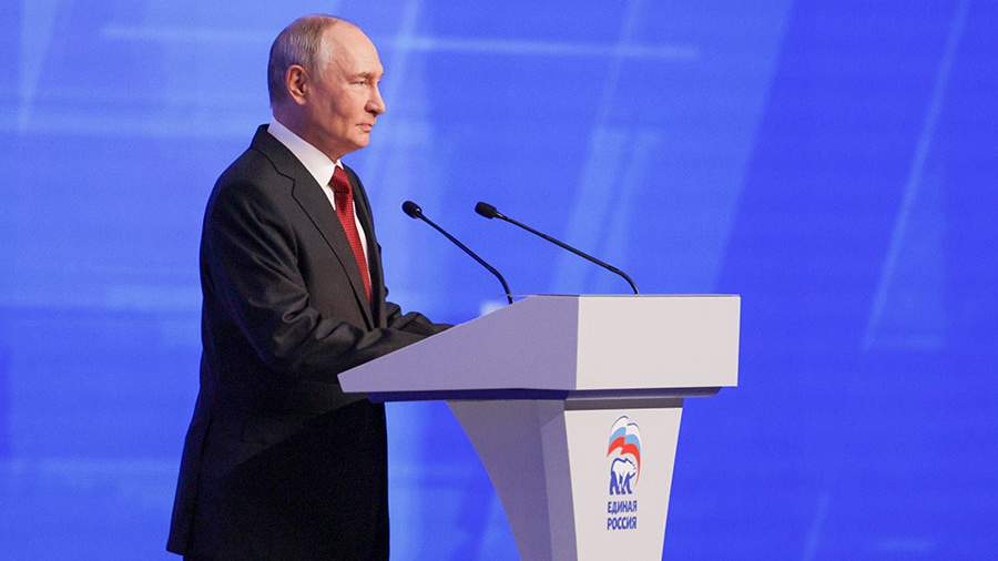 Путин назвал естественной свою поддержку «Единой России»