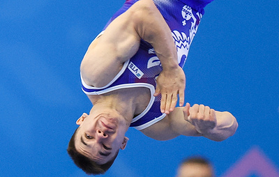 Усачев выиграл серебро ЧЕ по спортивной гимнастике в опорном прыжке