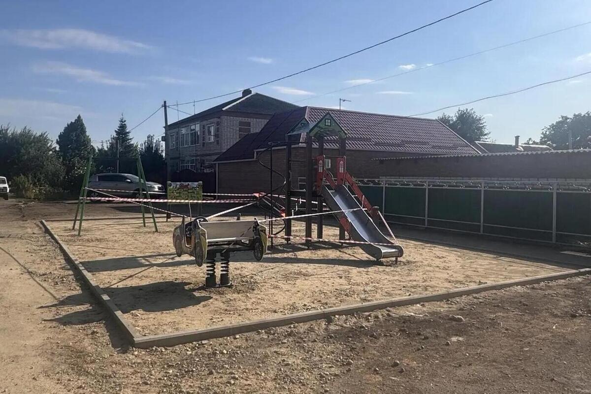 В Новоалександровском округе Ставрополья появится новая детская площадка